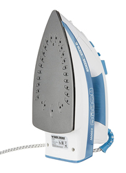 Black+Decker Steam Iron, 2200 Watts, X2000-B5, White/Blue