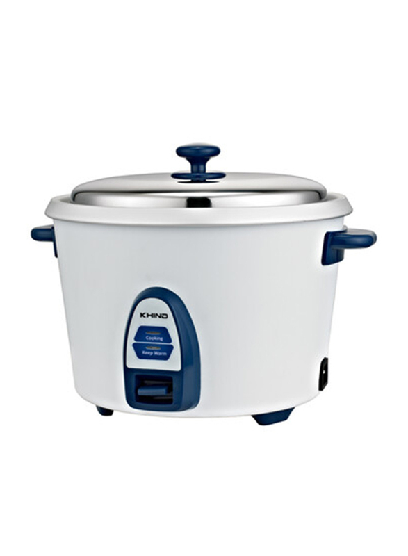 Khind 0.6L Electric Rice Cooker, 350W, RC806N, Grey