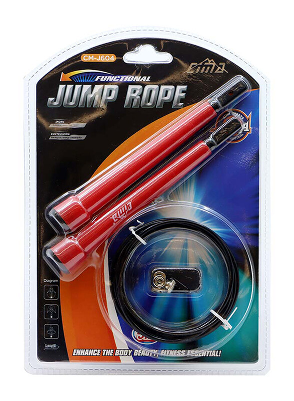

Cima Jump Rope, 3 Meter, CM-J604, Red
