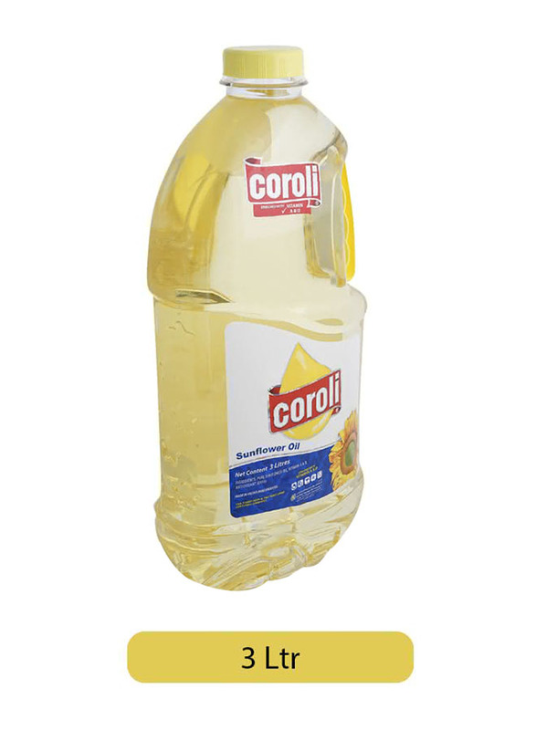 Coroli Sunflower Oil, 3 Liter