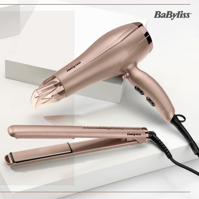 BABYLISS 5514PSDE, DRYER  + STRAIGHTENER 