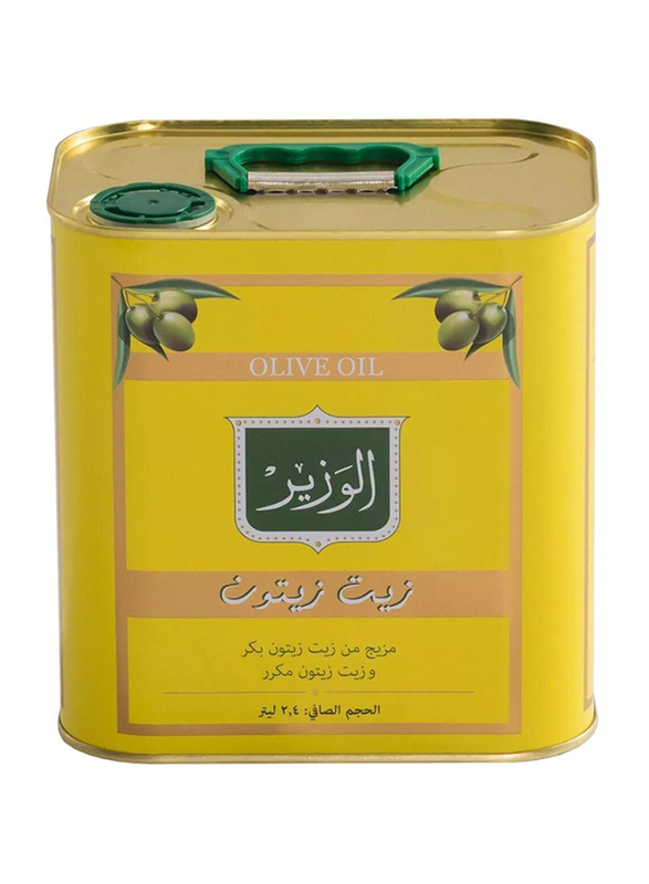 Al Wazir Olive Oil Tin, 2 Litres
