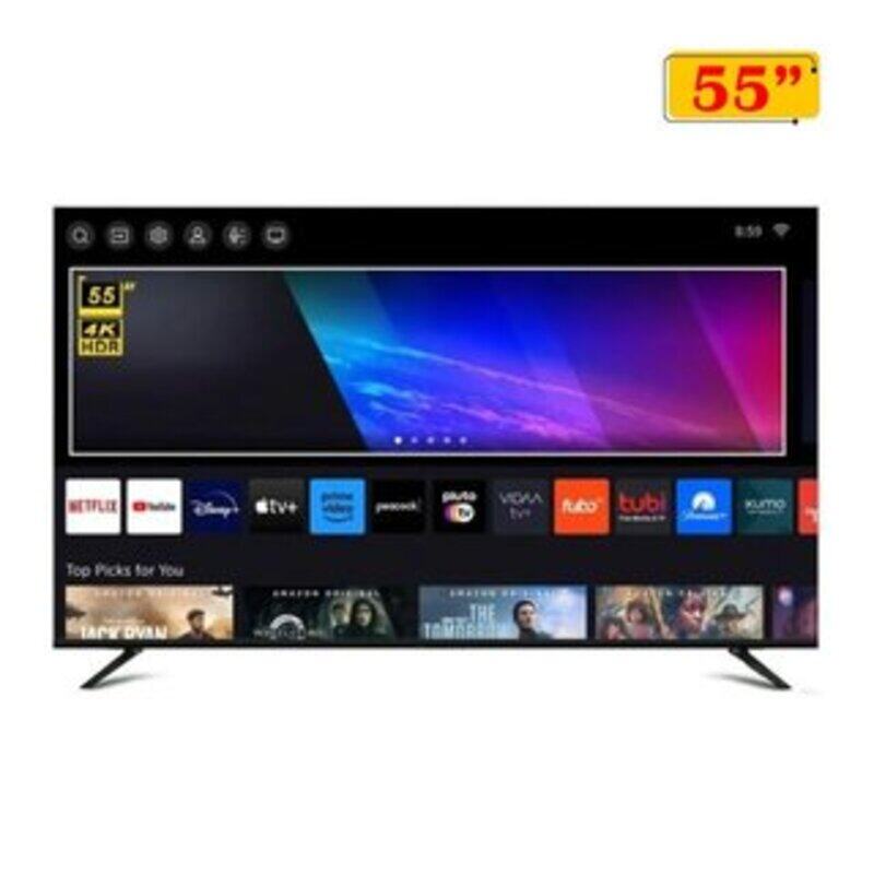 

Geepas GLED5506SGXHD , 55 Inch 4K Ultra HD Google , Smart LED TV