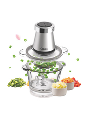 Clikon Electric Food Chopper, 350W, CK2643, Silver