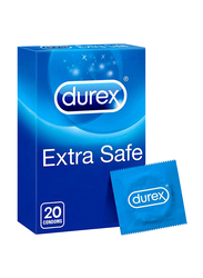 Durex Extra Safe Condoms, 20 Pieces