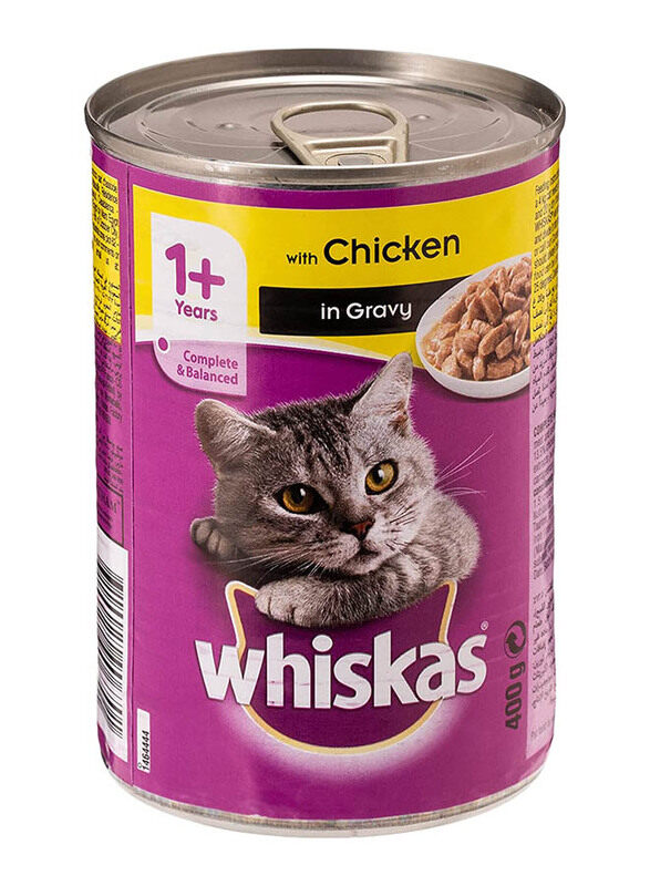 

Whiskas Mince Chicken Cat Wet Food, 400g