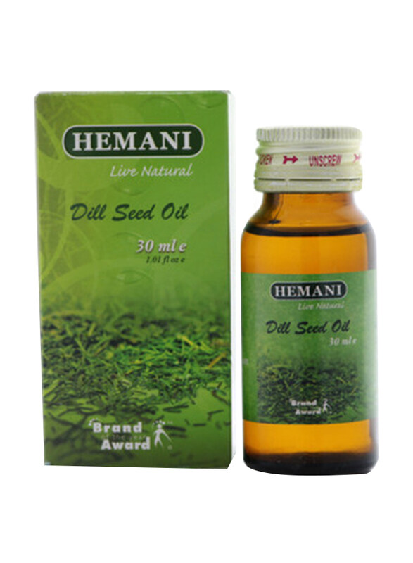 

Hemani Live Natural Dill Seed Oil, 30ml