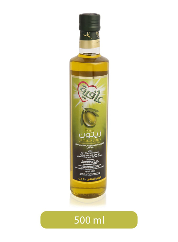 Afia Extra Virgin Olive Oil, 0.5 Liter