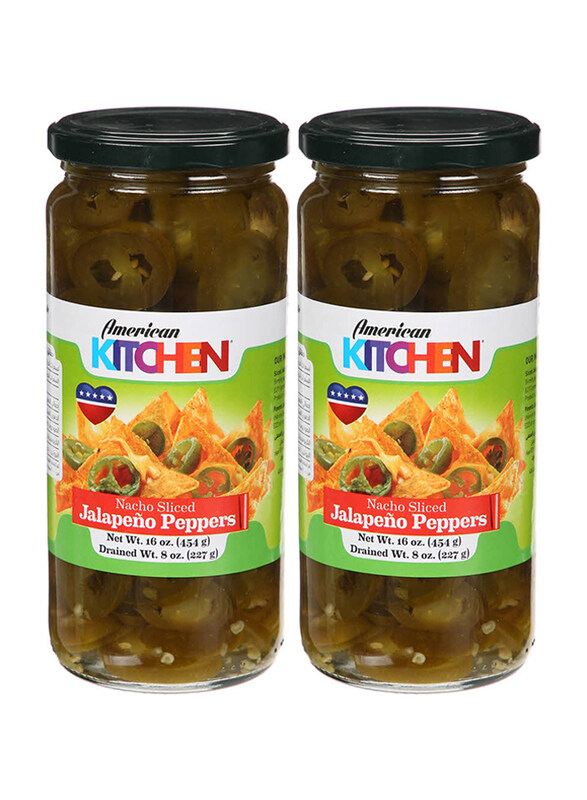 

American Kitchen Sliced Jalapeno, 2 x 16oz