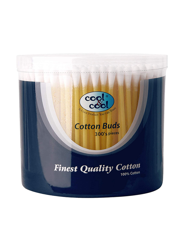 

Cool & Cool Finest Quality Cotton Buds, 300 Pieces