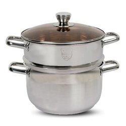 2 Layer , 16433-JF-10, Stainless Steel Food Steamer