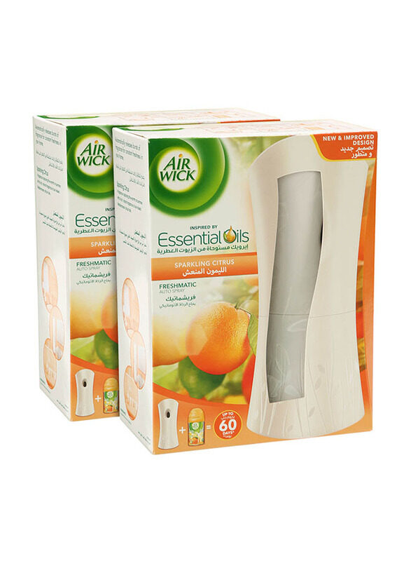 

Air Wick Freshmatic Citrus Kit Air Freshener, 2 x 250ml