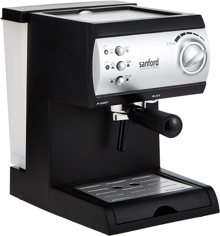 Sanford  Sf1399Ec Bs , Espresso Coffee Maker 12 Cups Capacity