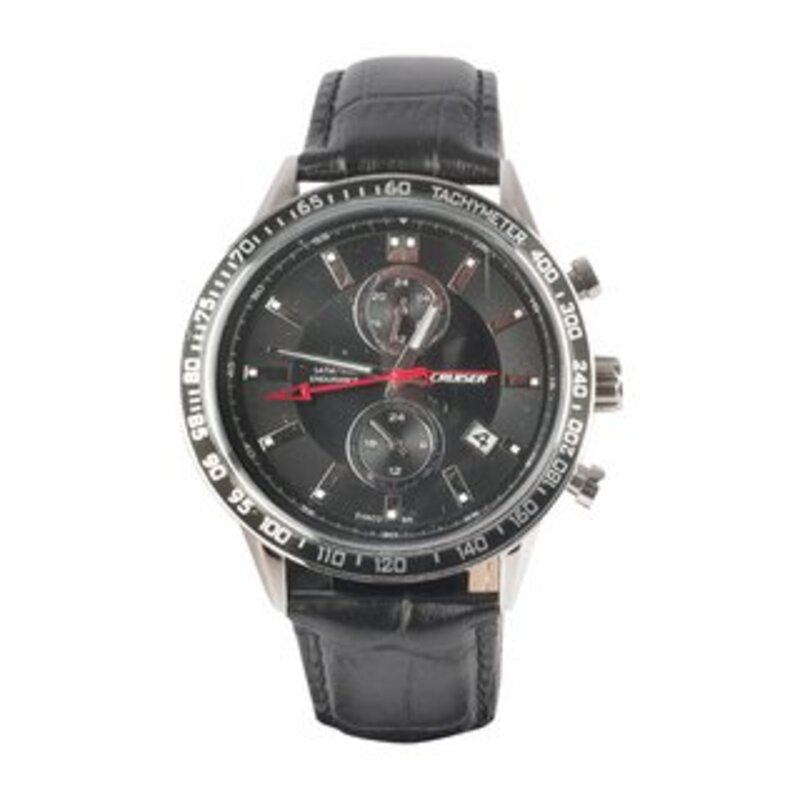 CRUISER C7378-GZSS, LEATHER WATCH