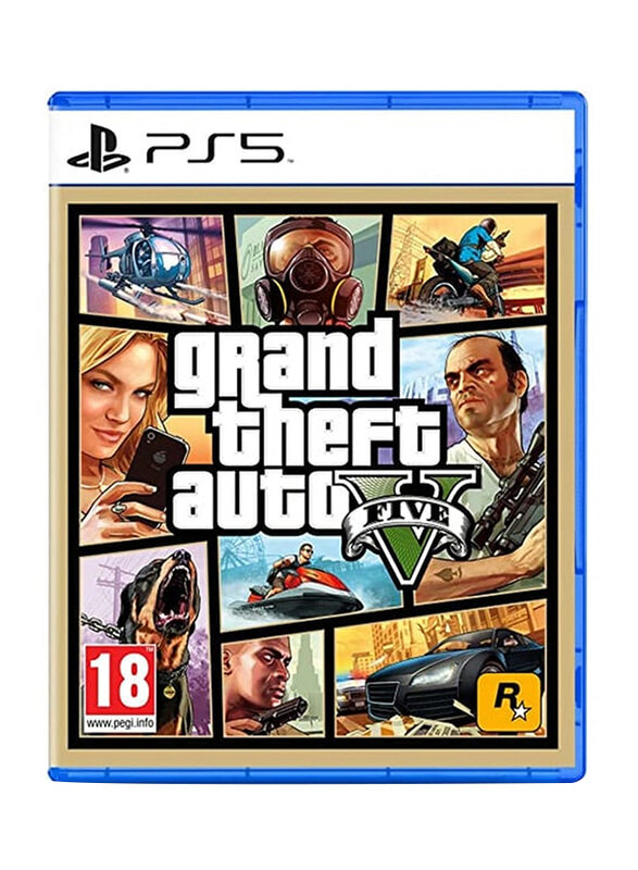 

Grand Theft Auto V 5 Video Game for PlayStation 5 (PS5) by Rockstar Games