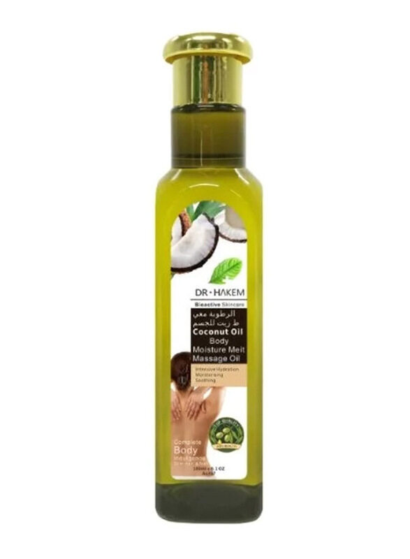 

Dr. Hakem SPA Relaxing Body Massage Coconut Oil, 180ml