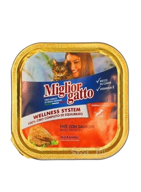 

Miglior Gatto Pate Salmon Cat Wet Food, 150g