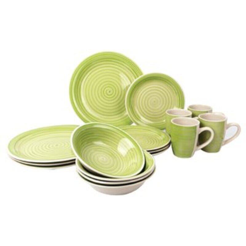 

Genric 16 Pieces , SD-44350-P, Ceramic Dinner Set