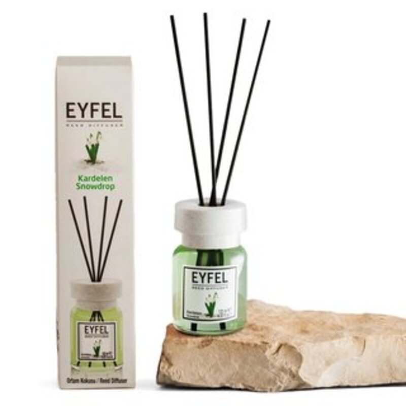 EYFEL Aroma Diffuser With Sticks Kardelen Snowdrop,  120ml