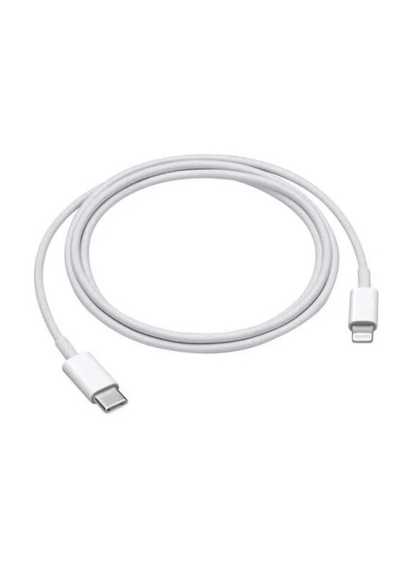 

Apple MM0A3 1 Meter Lightning Cable, USB Type-C Male to Lightning for Apple Devices, White