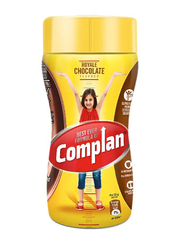 

Complan with Power of 100% Milk Protein Royale Chocolate Flavour, 500g