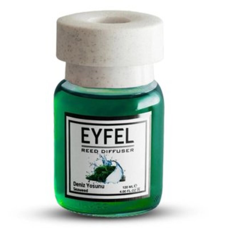 EYFEL Aroma Diffuser With Sticks Deniz Yosunu,  120ml