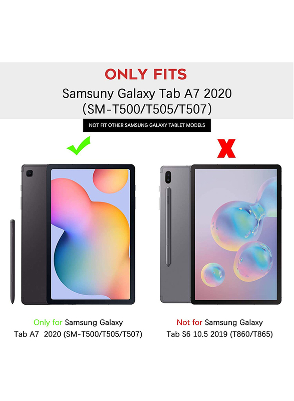 ProElite Samsung Galaxy Tablet Flip Case Cover, T500, Black