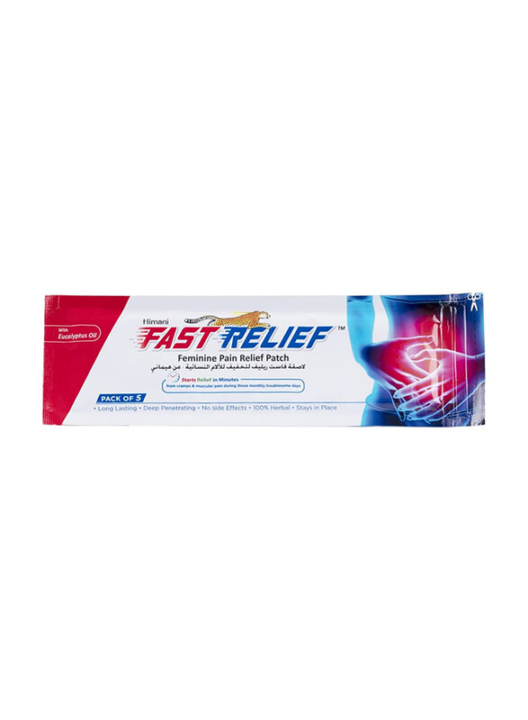 

Himani Fast Relief Feminine Pain Relief Patch, 5 Pieces