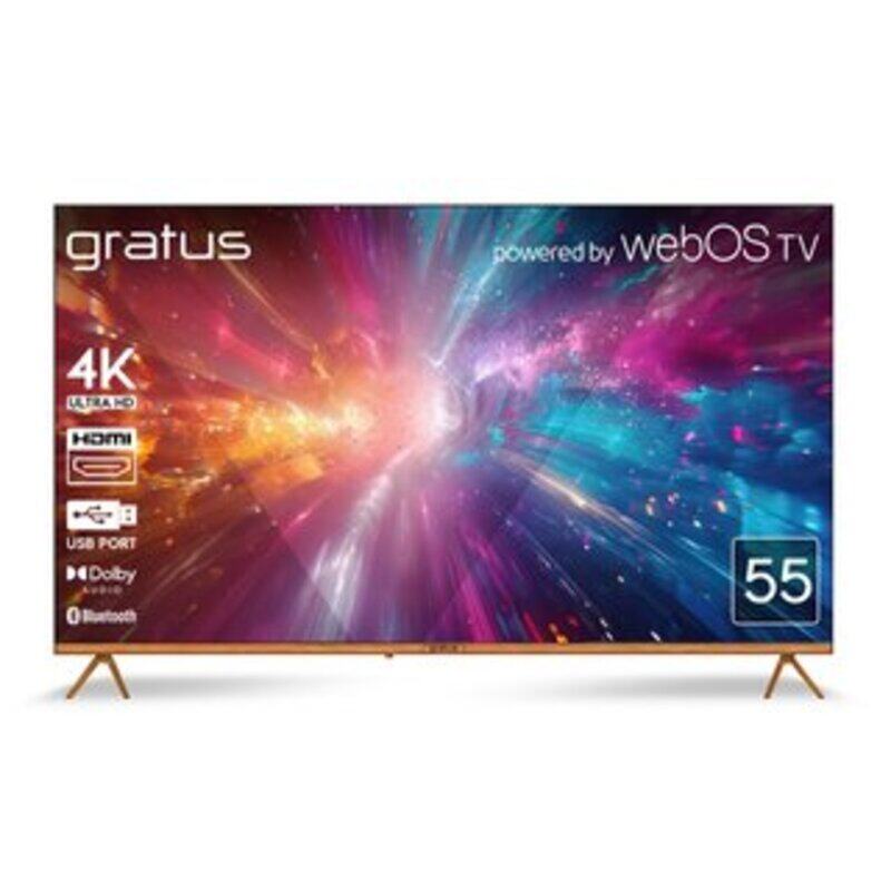 

Gratus LT55W4K23H ,55"Webos 4K LED Smart Tv