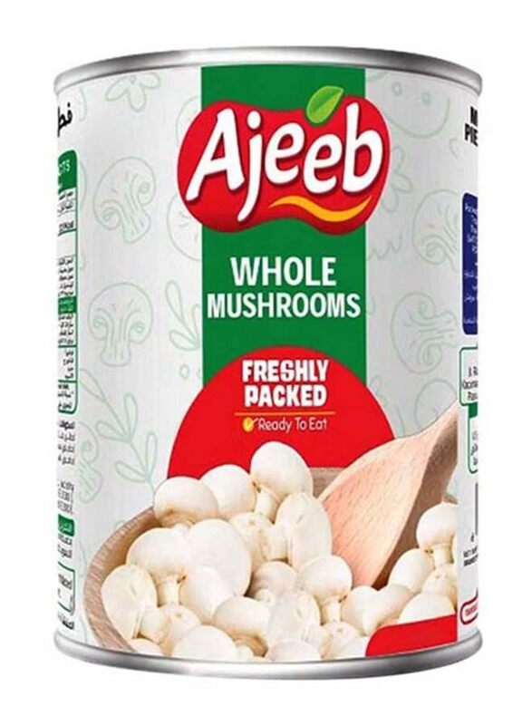 

Ajeeb Whole Mushrooms, 400g