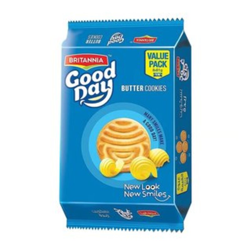 

Britannia Britania Good Day Butter Cookies 8 X 72g