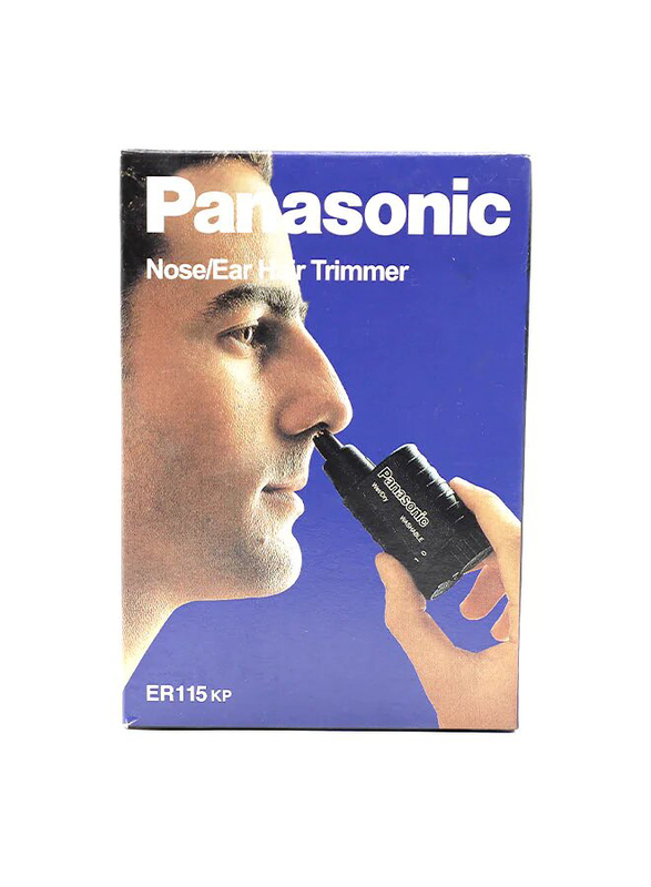 Panasonic Nose & Ear Hair Trimmer, Er115, Black