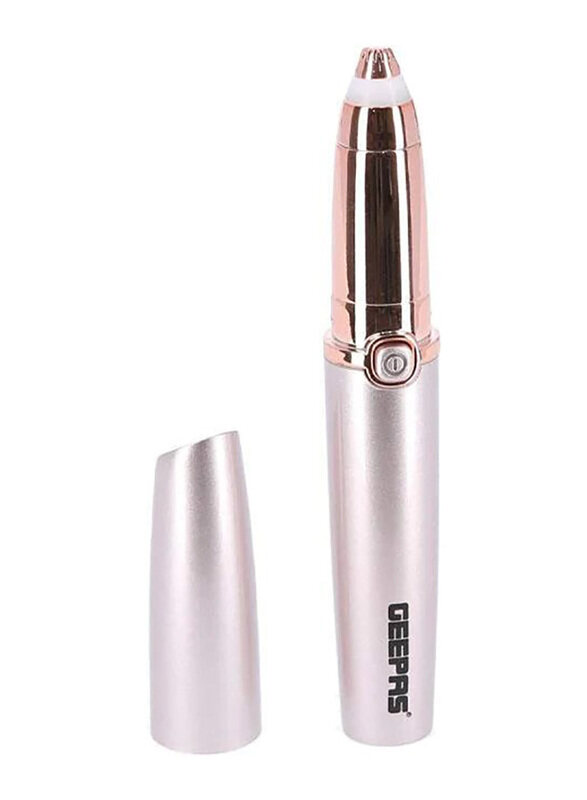 

Geepas Rechargeable Eyebrow Trimmer, Rose Gold
