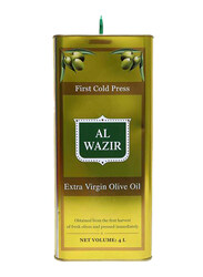 Al Wazir Olive Oil Tin, 4 Litres