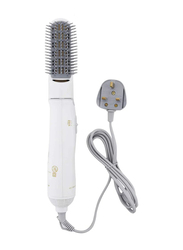 Geepas Hot Air Brush Hair Styler, Gh-652, White