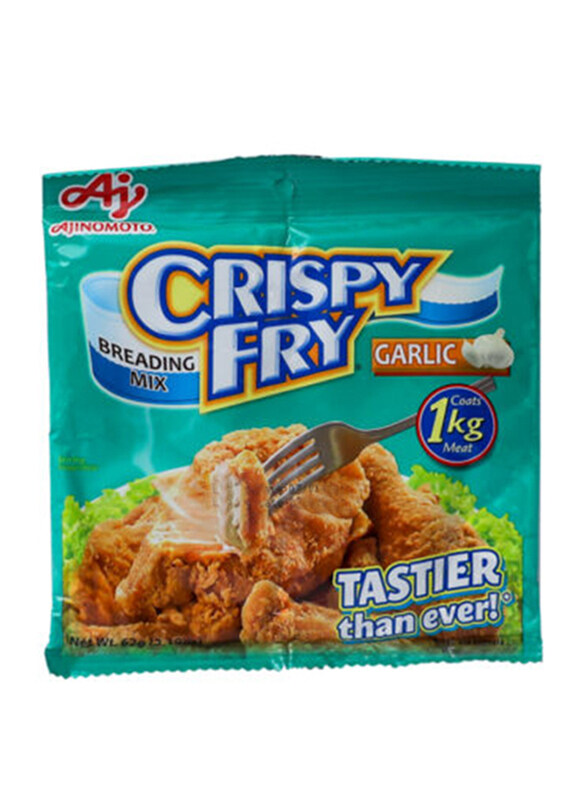 

Ajinomoto Crispy Fry Garlic Flavoured Breading Mix, 62g