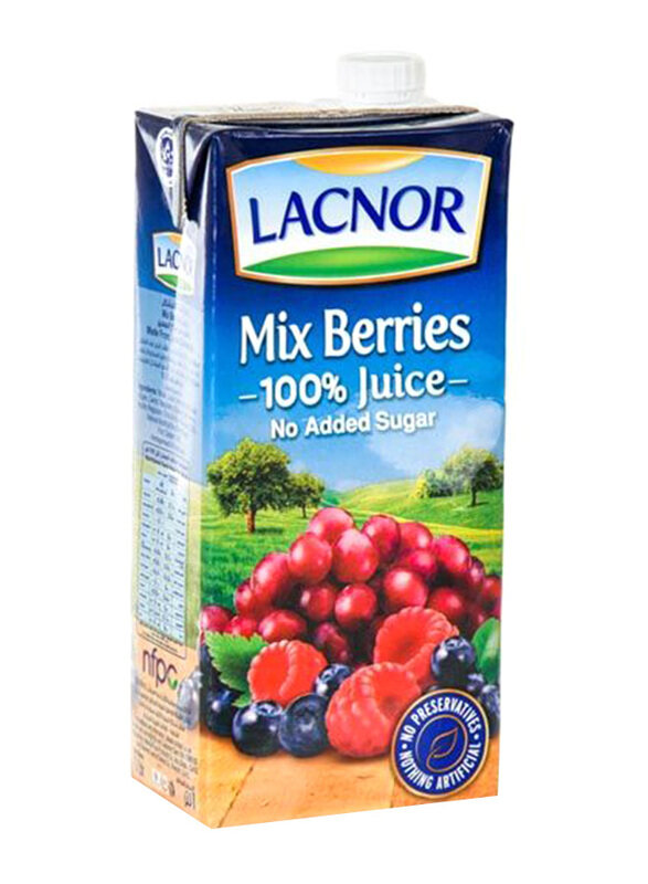 

Lacnor No Added Sugar Mix Berry Juice, 180ml