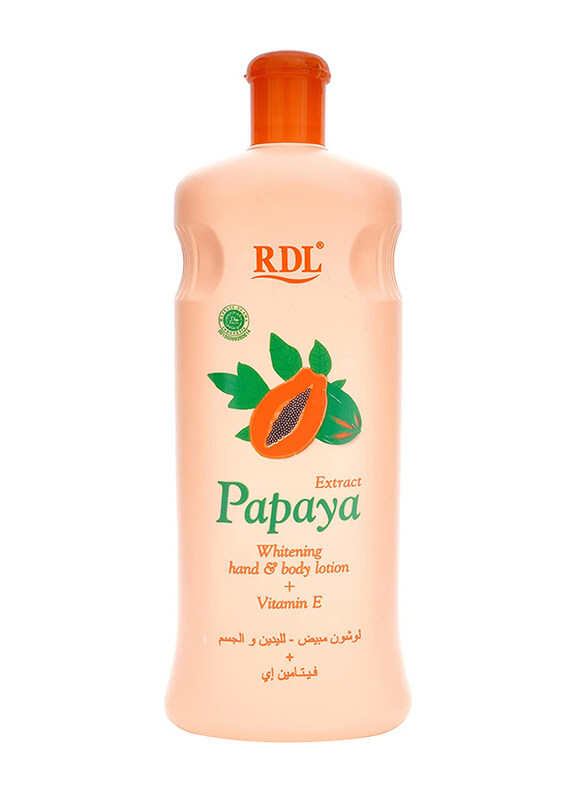 

RDL Papaya Extract Whitening Hand & Body Lotion, 600ml