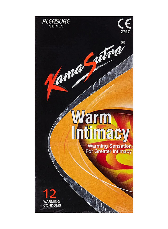 

Kamasutra Warm Intimacy Condoms, 12 Pieces