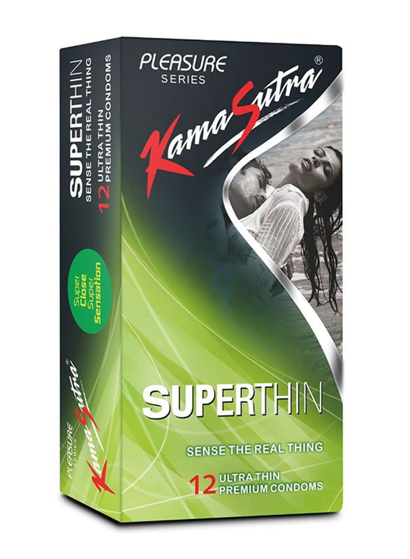 Kama Sutra Superthin Condoms, 12 Pieces