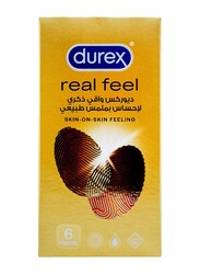 Durex Real Feel Condom, 6 Pieces