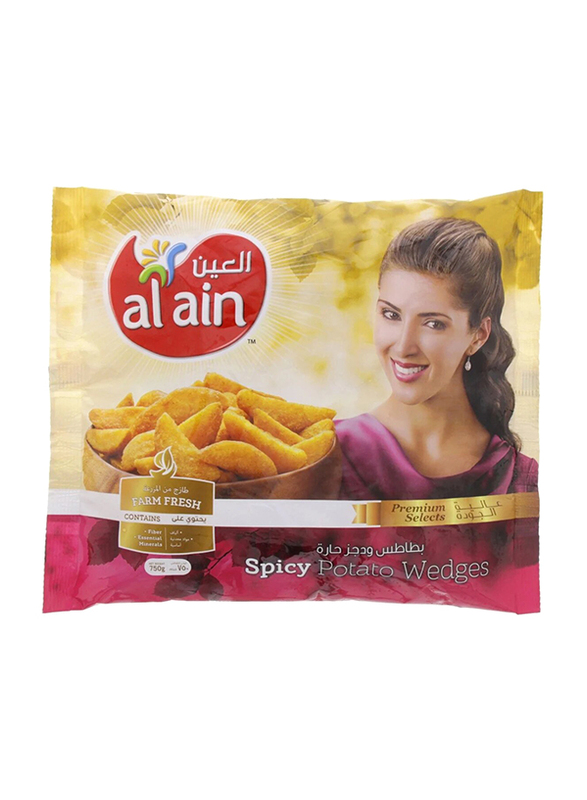 Al Ain Spicy Potato Wedges, 750g
