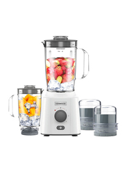 Kenwood Food Processor 1000W Multi-Functional with 3 Stainless Steel Disks,  Blender, Grinder Mill, Juicer Extractor, Whisk, Dough Maker, Citrus Juicer  FDP65.750WH White Online at Best Price, Food Processors