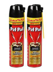 Pif Paf Easy Reach Cockroach Insect Killer, 2 x 500ml