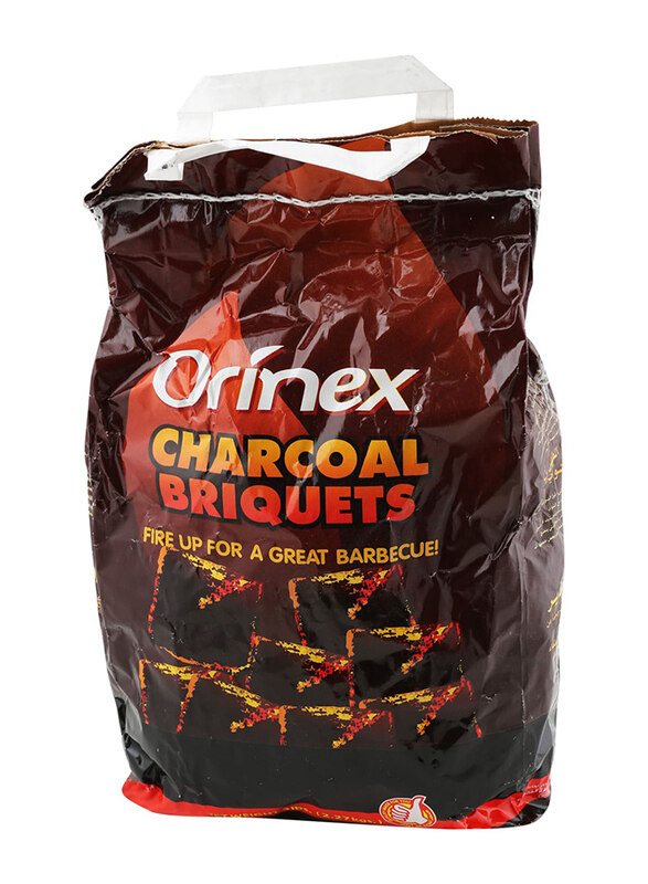 

Orinex 2.25Kg Briquettes Charcoal, Black