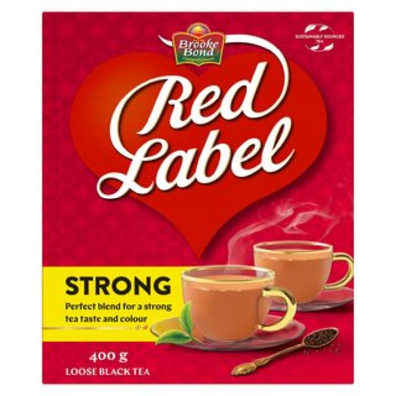 

BROOKE BOND RED LABEL STRONG TEA POWDER ,400G