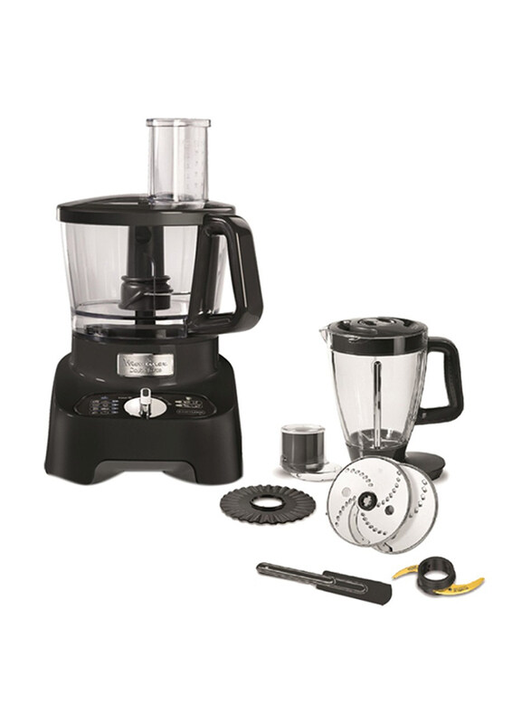 

Moulinex Double Force Food Processor, 1000 Watts, FP821827, Black