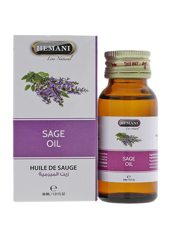 

Hemani Live Natural Sage Oil, 30ml