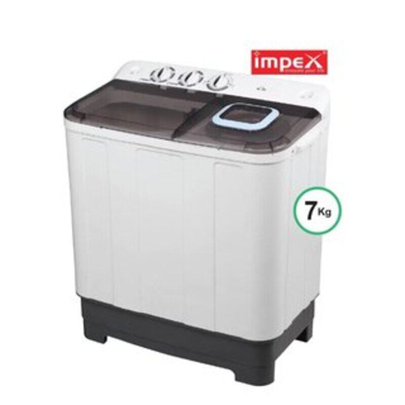 

Impex WM 4204, Semi Automatic Washing Machine 7Kg