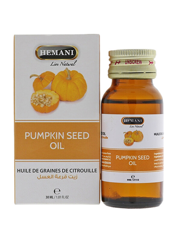 

Hemani Live Natural Pumpkin Seed Oil, 30ml